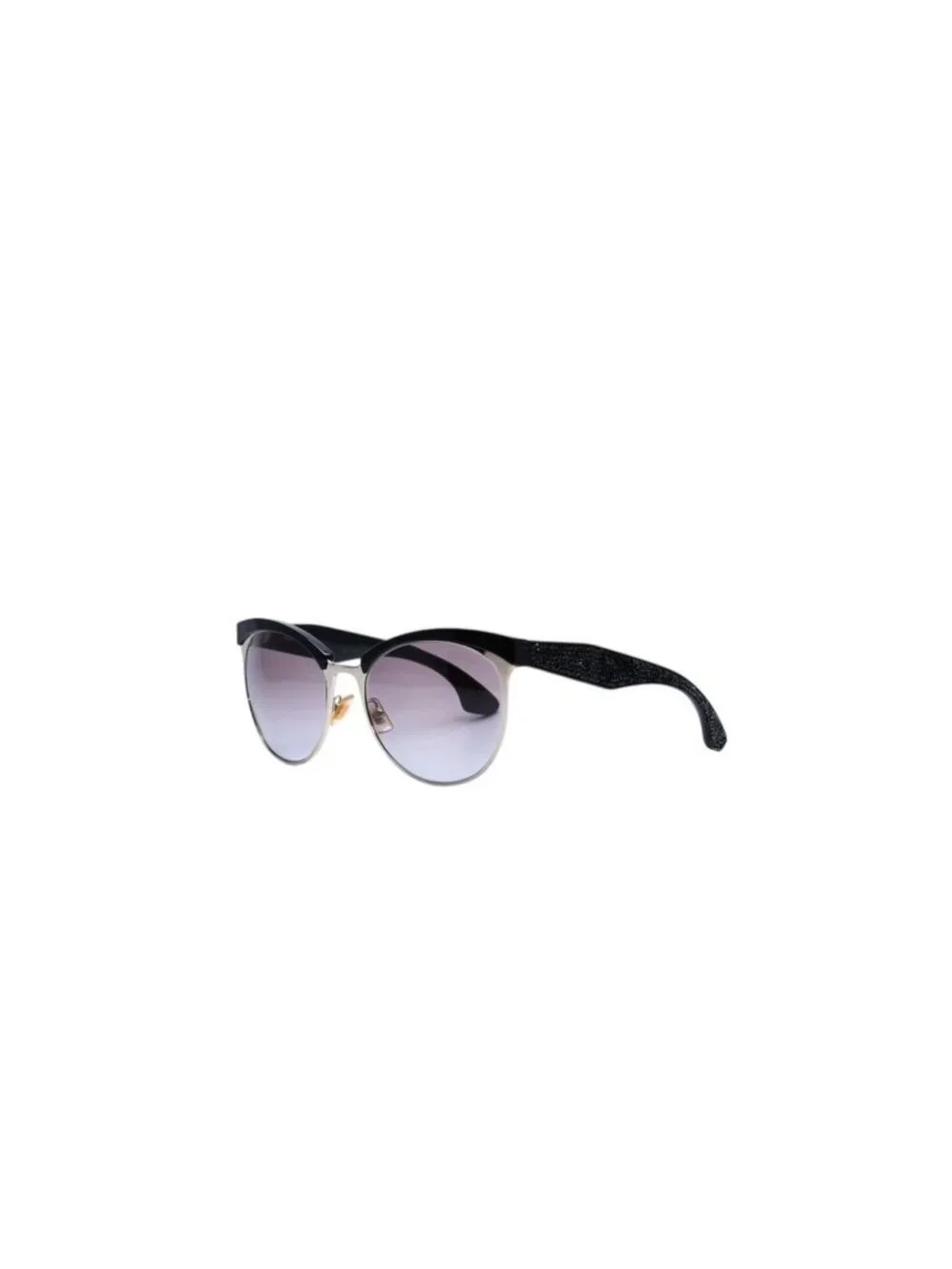 Miu Miu Cat Eye Sunglasses Eyewear Rhinestone Black